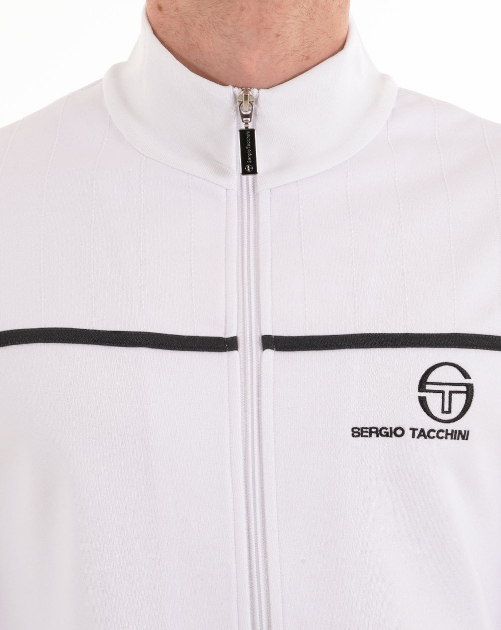 Sergio Tacchini Frankie Trainingsjacke Weiß/Schwarz/Rot