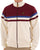 Trojan Split Stripe Track Top Ecru / Port