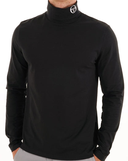 Sergio Tacchini Rollkragenpullover Schwarz