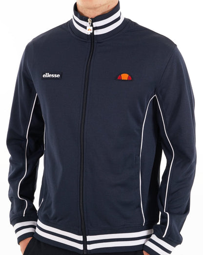 Ellesse – Milan Trainingsjacke – Marineblau/Weiß