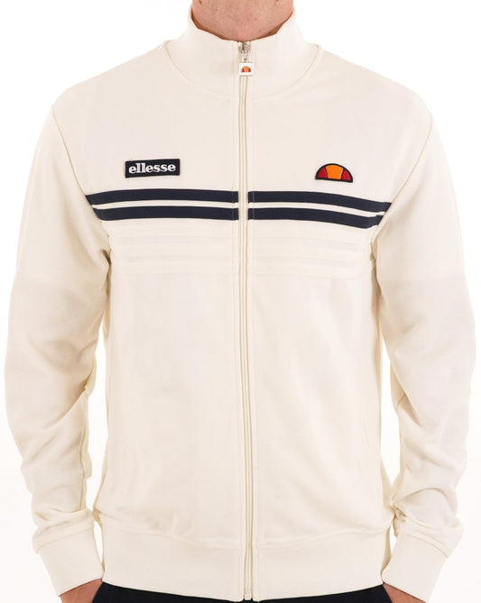Ellesse 5-Streifen-Trainingsverdeck, Off-White