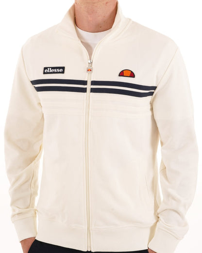 Ellesse 5-Streifen-Trainingsverdeck, Off-White