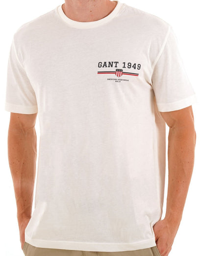 Gant Graphic 1949 T-Shirt Eierschale