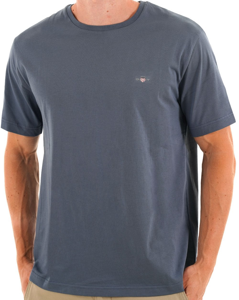 Gant Printed Archive Shield T-Shirt, Marineblau
