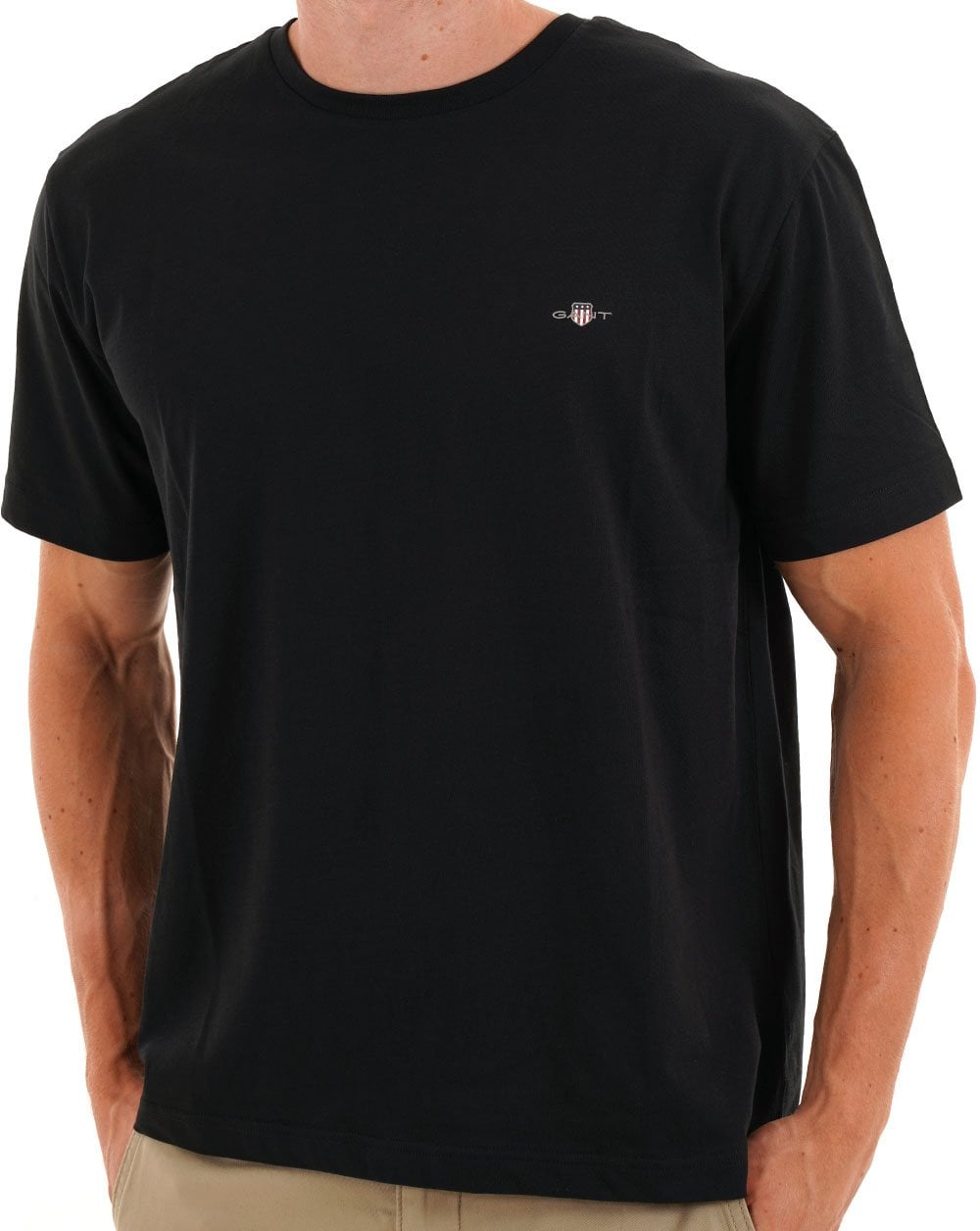 Gant Printed Archive Shield T-Shirt Schwarz