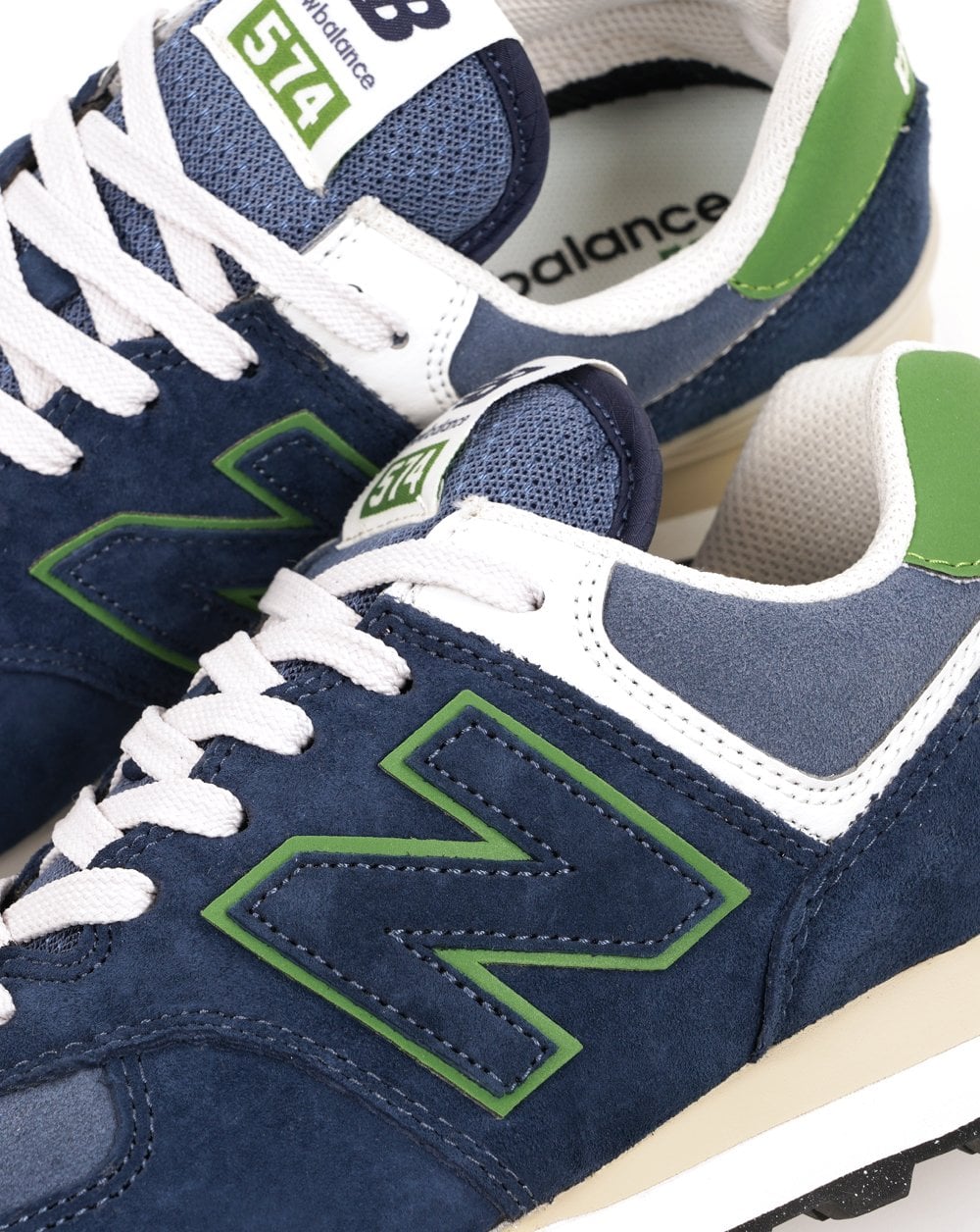 New Balance 574 Sneaker, Marineblau/Grün