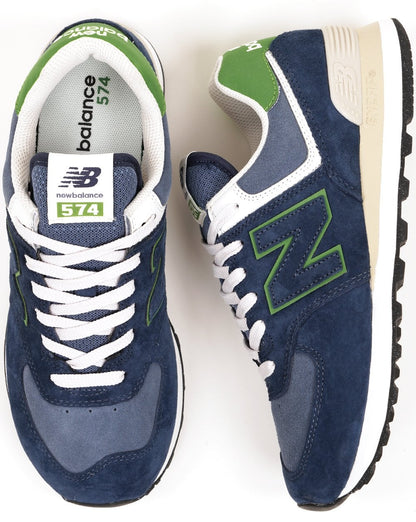 New Balance 574 Sneaker, Marineblau/Grün