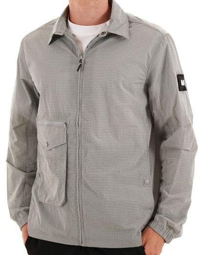 Weekend Offender Vinnie Overshirt Silbergrau