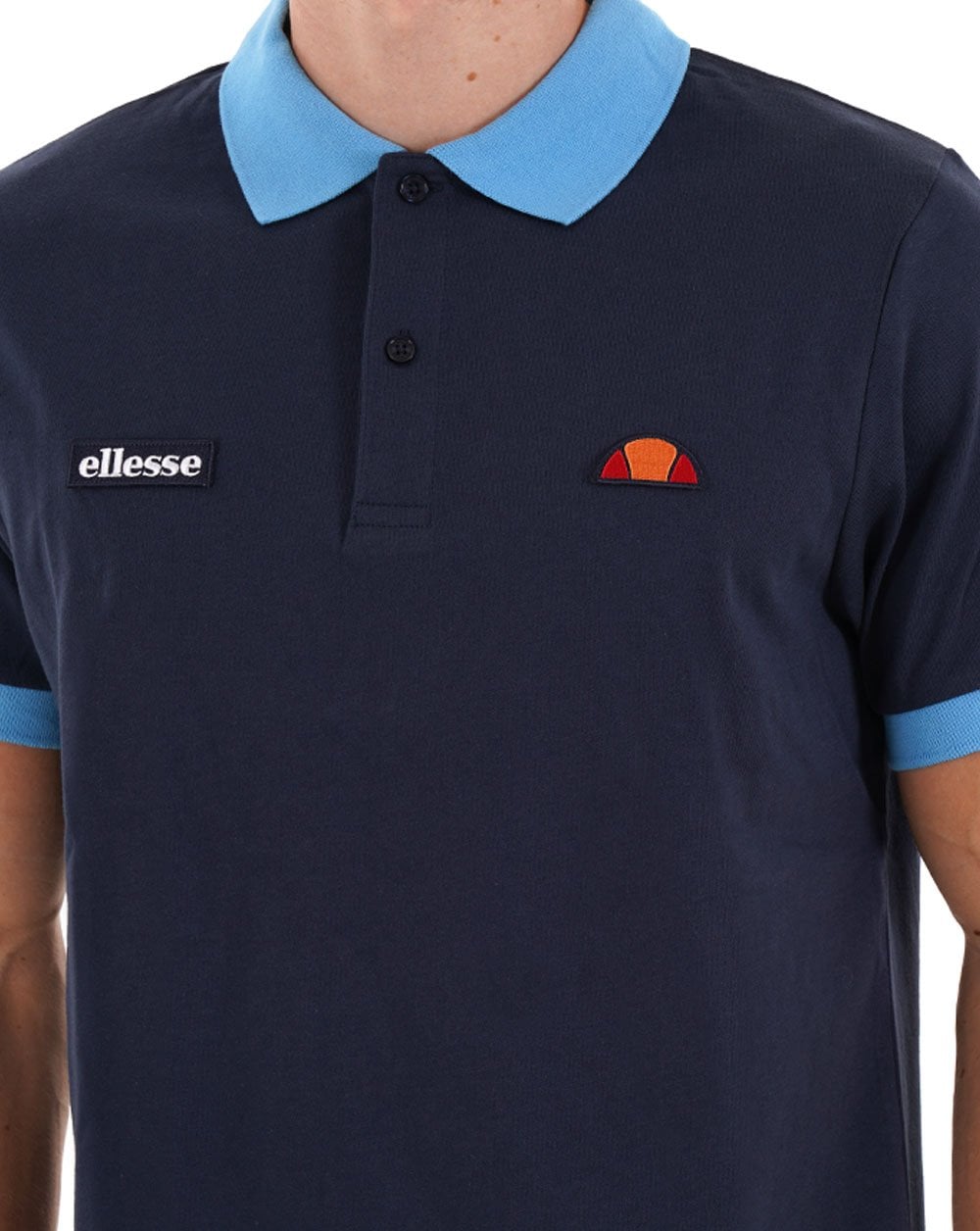 Ellesse Lessepsia Poloshirt Marineblau/Blau