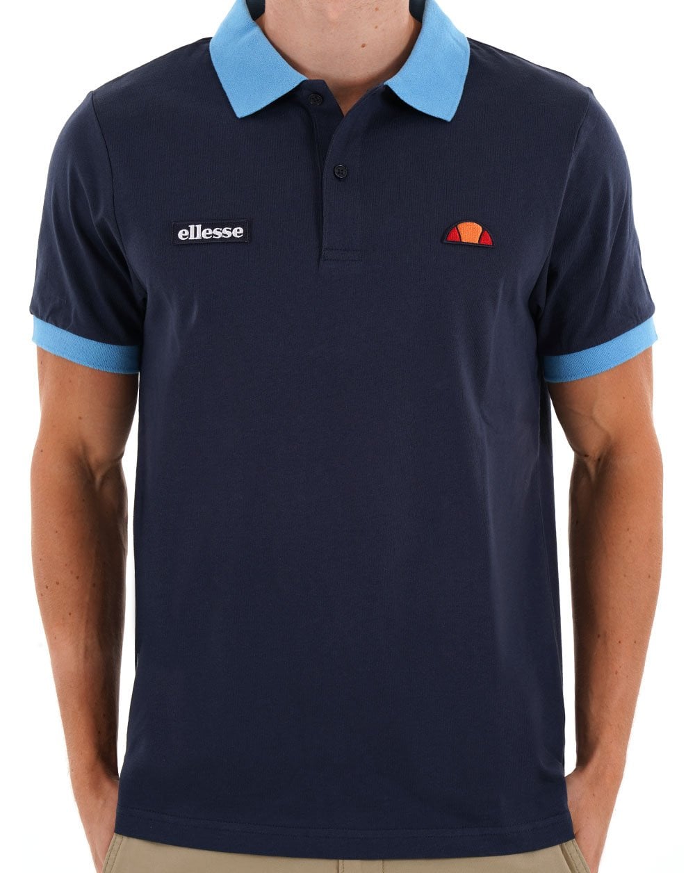 Ellesse Lessepsia Poloshirt Marineblau/Blau