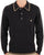 Gabicci Vintage Ned Archive Polo Black