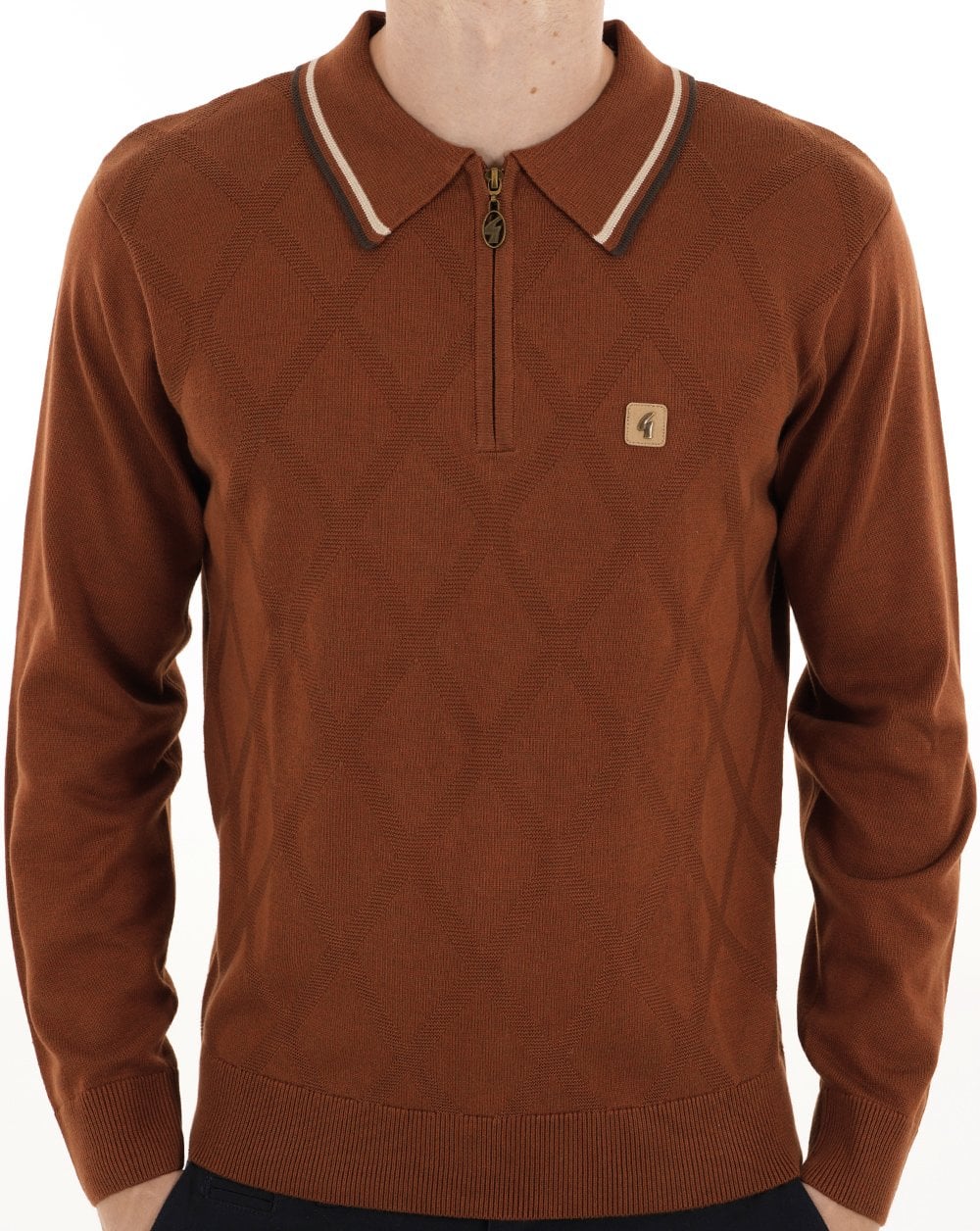 Gabicci Vintage Moore Strickpolo Paprika
