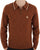 Gabicci Vintage Moore Knitted Polo Paprika