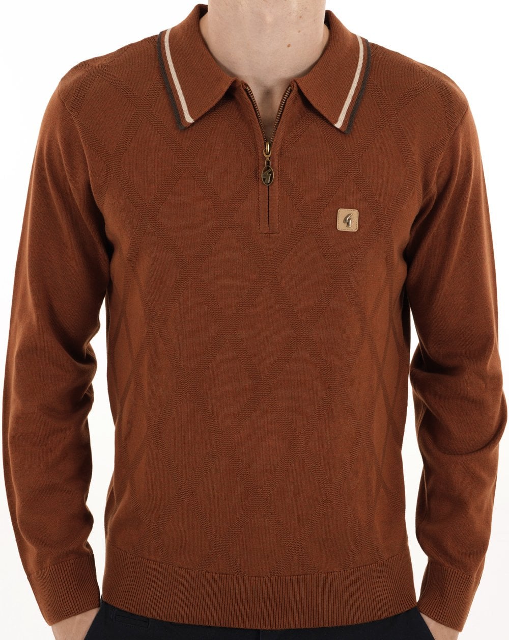 Gabicci Vintage Moore Strickpolo Paprika