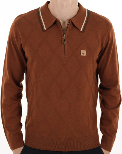 Gabicci Vintage Moore Strickpolo Paprika