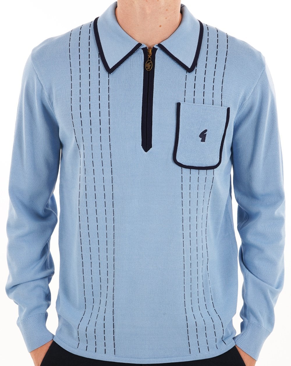 Gabicci Vintage Darron Archive Polo Blau