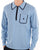 Gabicci Vintage Darron Archive Polo Blue