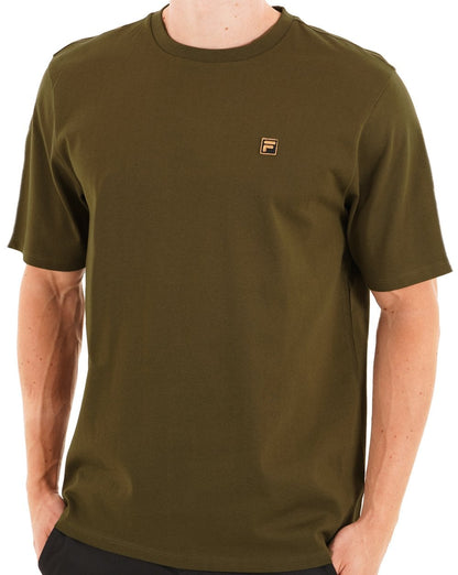 Fila Gold Yaxley T-Shirt Dunkeloliv