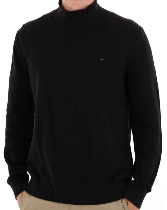 Tommy Jeans Tommy Jeans Essential Rollkragenpullover Schwarz