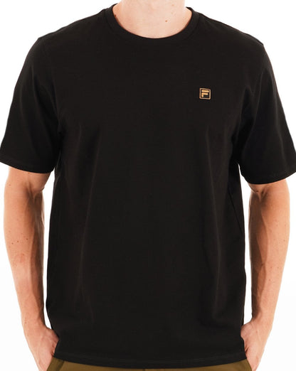Fila Gold Yaxley T-Shirt Schwarz