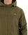 Lacoste Sport Hooded Jacket Olive Green