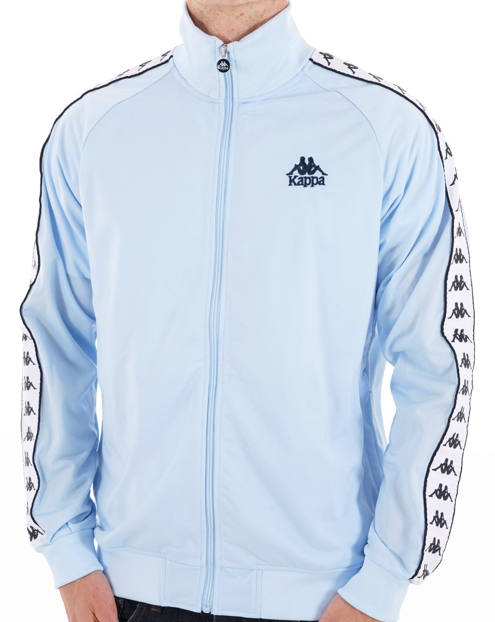 Kappa Lyman Trainingsjacke Himmelblau/Marineblau