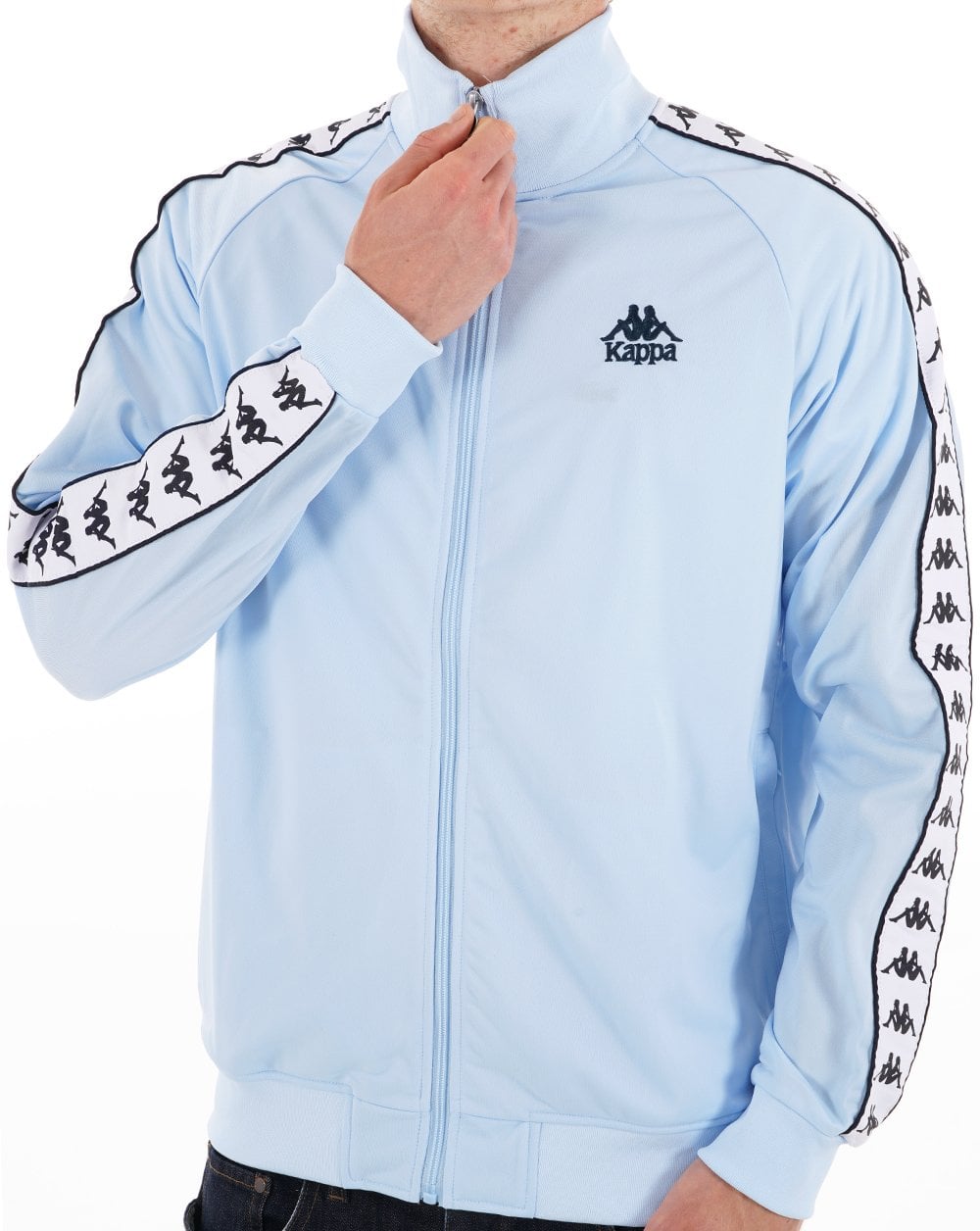 Kappa Lyman Track Top Sky Blue/Navy