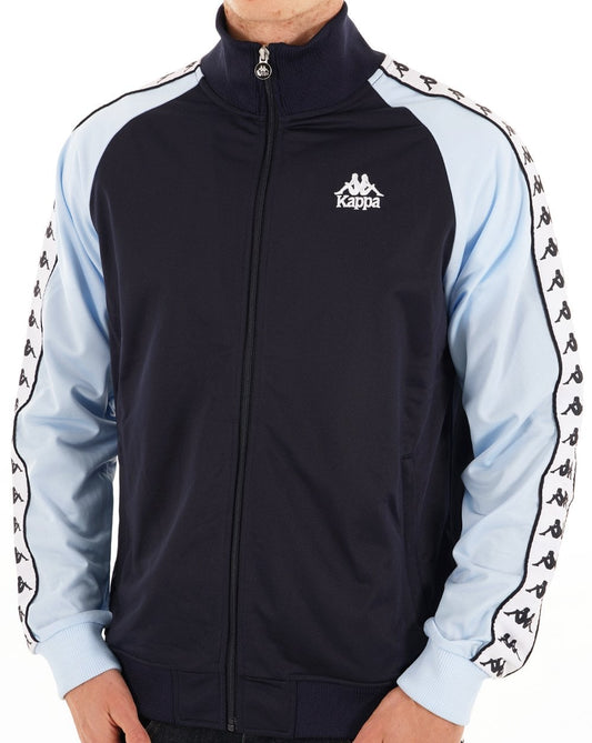 Kappa Kappa Uriah Trainingsjacke Marineblau/Hellblau