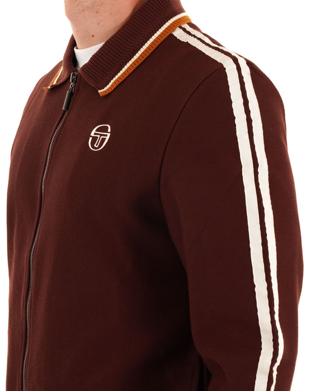 Sergio Tacchini Giorno Track Top Dunkelbraun