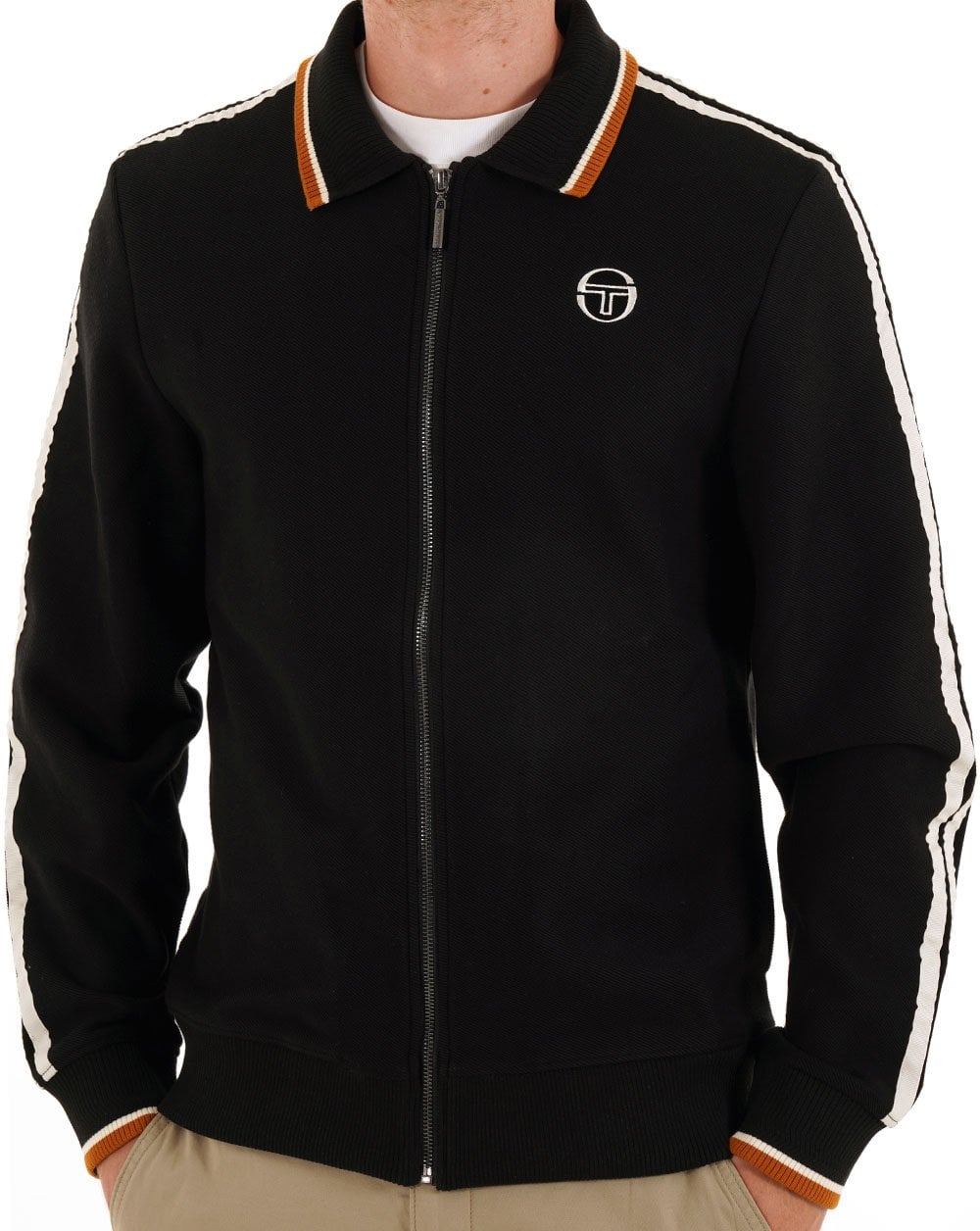 Sergio Tacchini Giorno Trainingsoberteil Schwarz