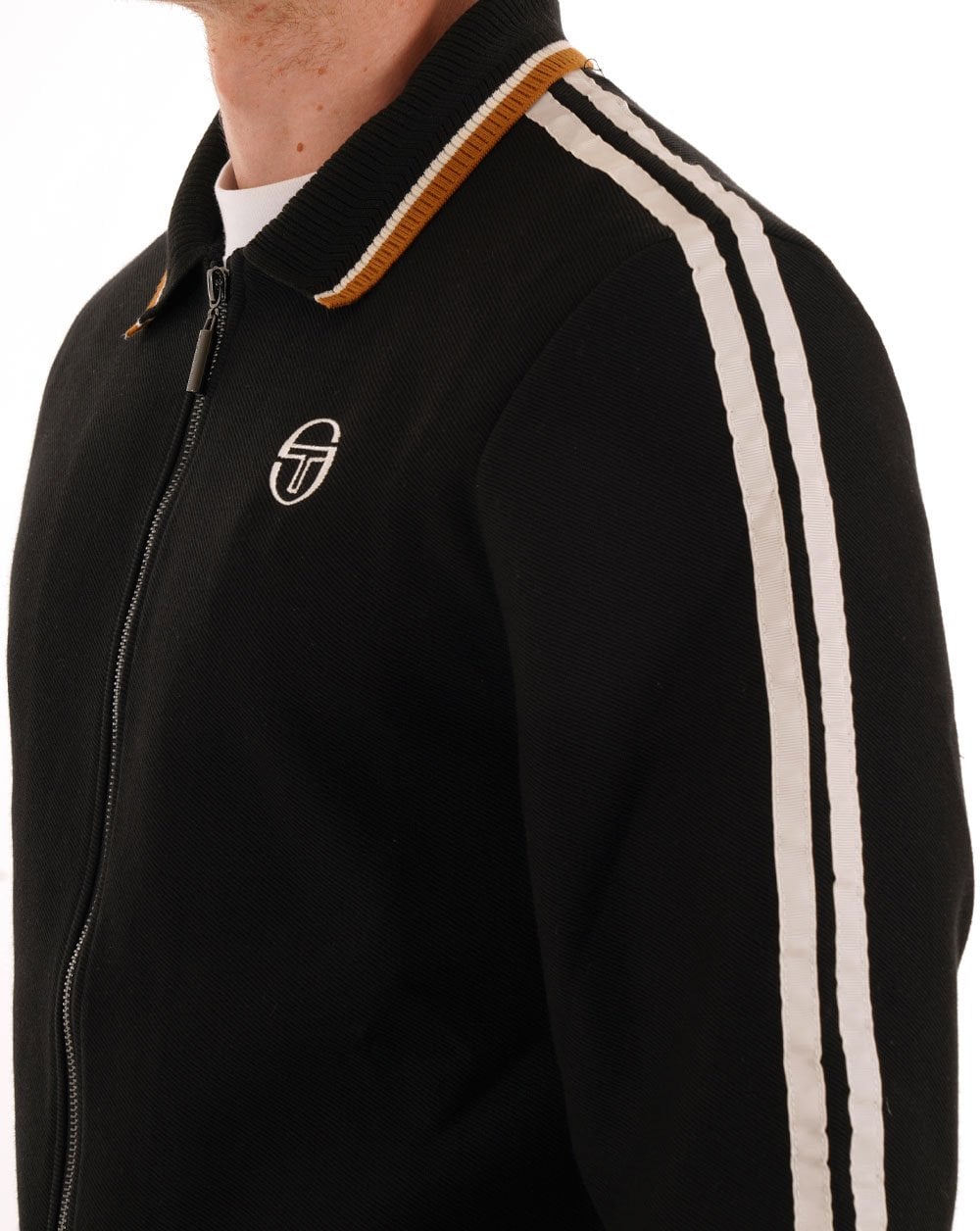 Sergio Tacchini Giorno Trainingsoberteil Schwarz