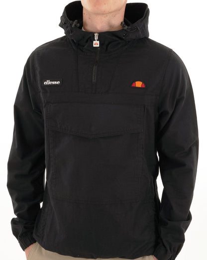 Ellesse Mont Canvas Overhead Jacket Schwarz