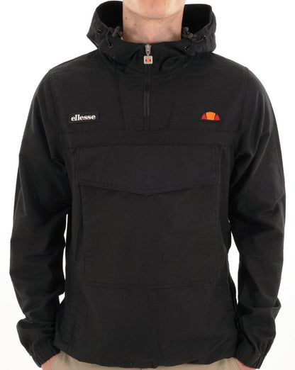 Ellesse Mont Canvas Overhead Jacket Schwarz
