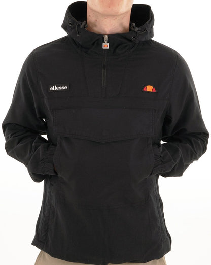 Ellesse Mont Canvas Overhead Jacket Schwarz