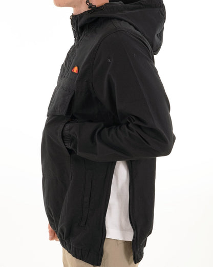 Ellesse Mont Canvas Overhead Jacket Schwarz