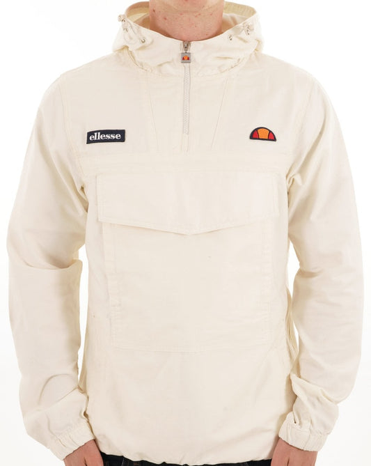 Ellesse Mont Canvas Overhead Jacket Off White