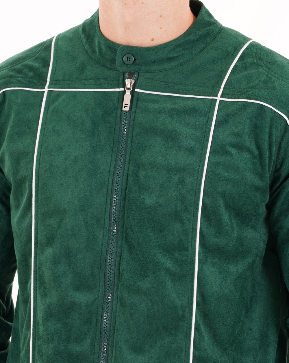 Fila Vintage Terrinda Track Top Dunkelgrün