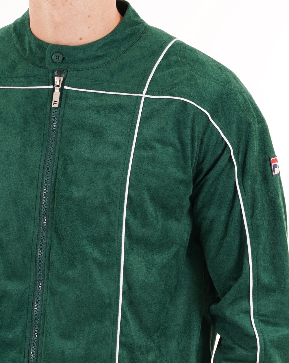 Fila Vintage Terrinda Track Top Dunkelgrün