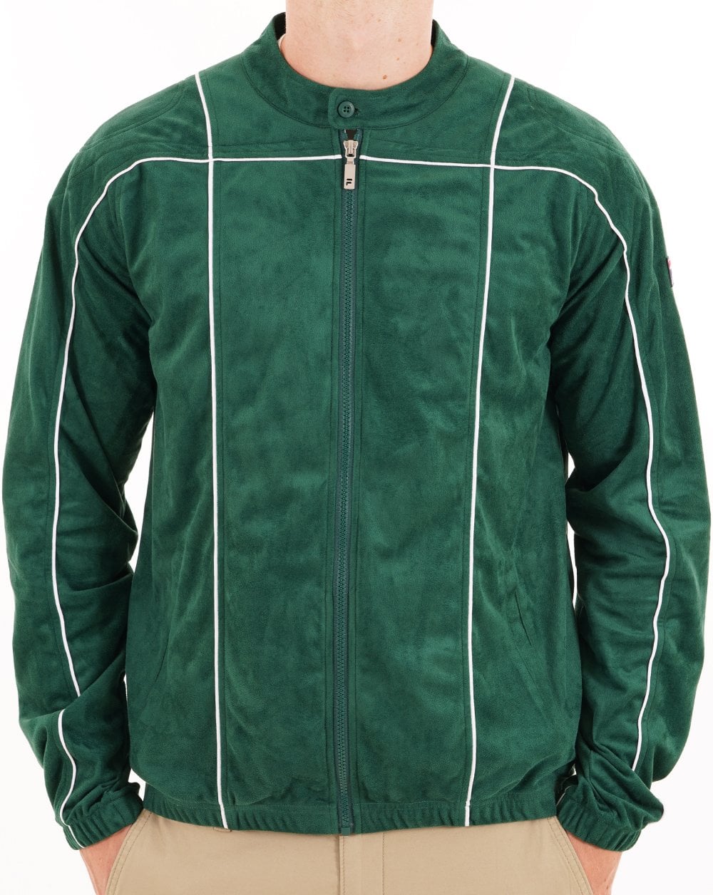 Fila Vintage Terrinda Track Top Dunkelgrün