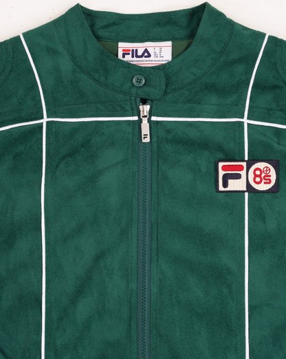 Fila Vintage Terrinda MK3 Pro Badged Track Top Dunkelgrün