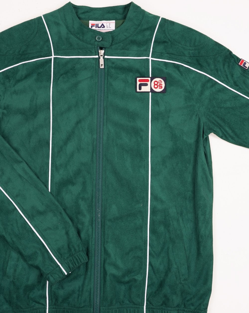 Fila Vintage Terrinda MK3 Pro Badged Track Top Dunkelgrün