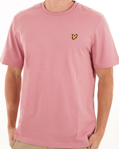 Lyle & Scott T-Shirt Dunkelrosa