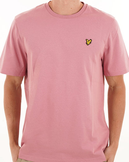 Lyle & Scott T-Shirt Dunkelrosa