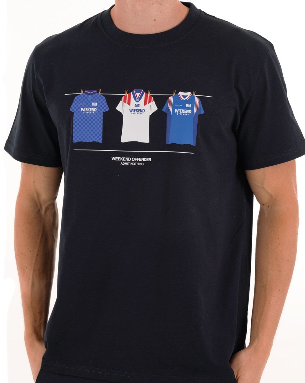 Weekend Offender Rangers T-Shirt Marineblau