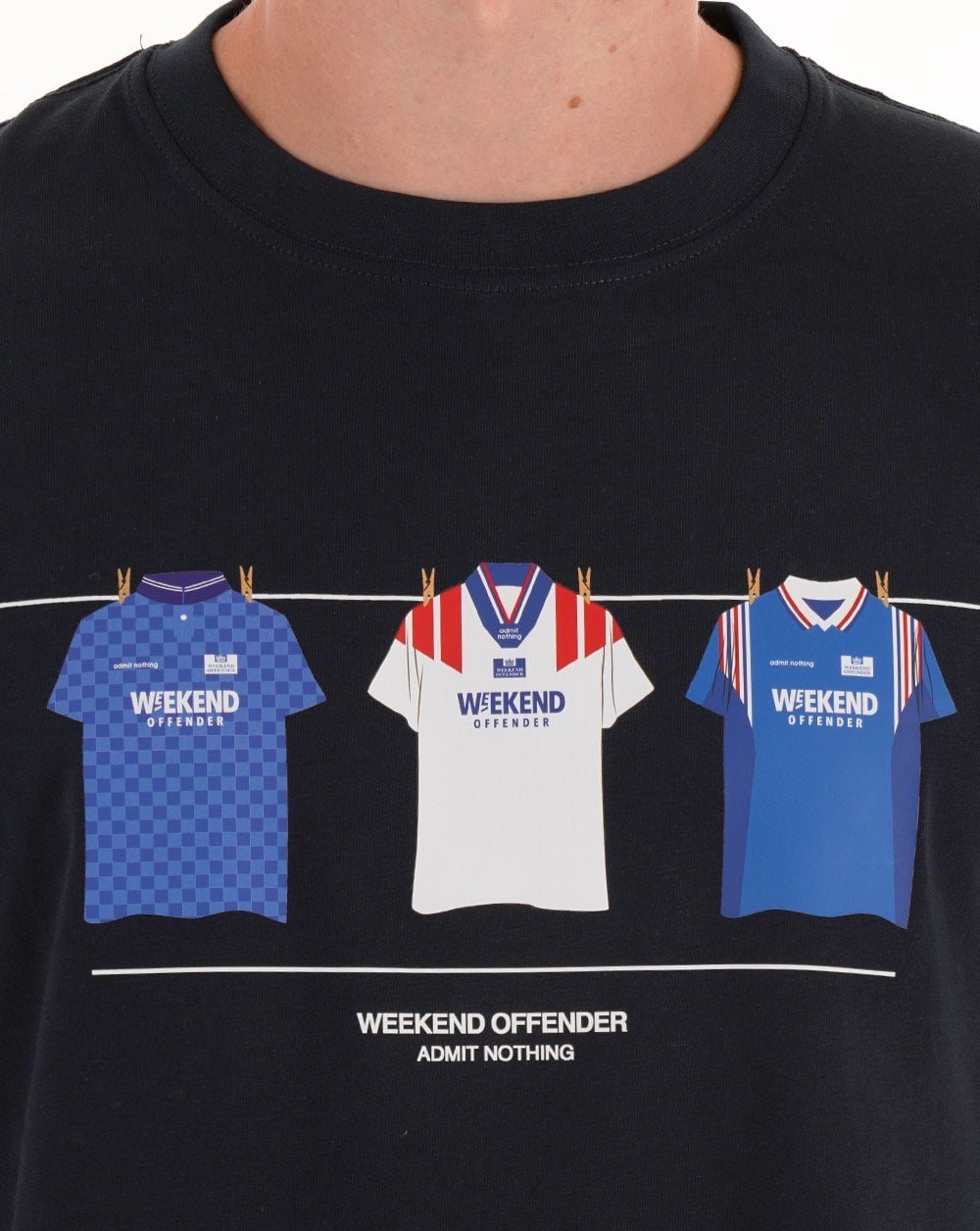 Weekend Offender Rangers T-Shirt Marineblau