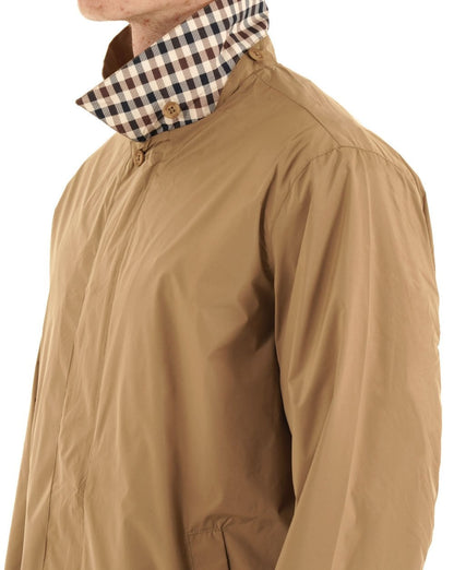 Aquascutum Packbarer Trenchcoat Khaki