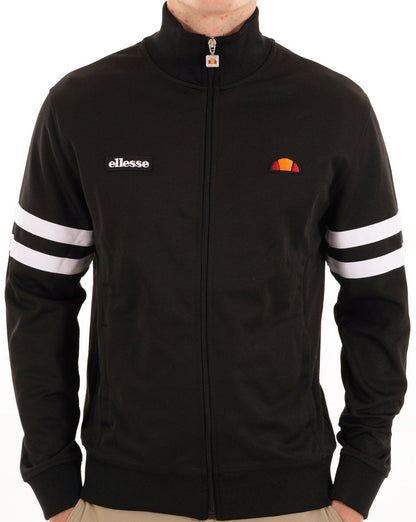 Ellesse Roma Trainingsjacke Schwarz/Weiß
