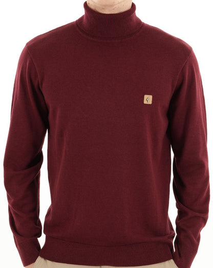 Gabicci Vintage Ricardo Rollkragenpullover Maulbeere