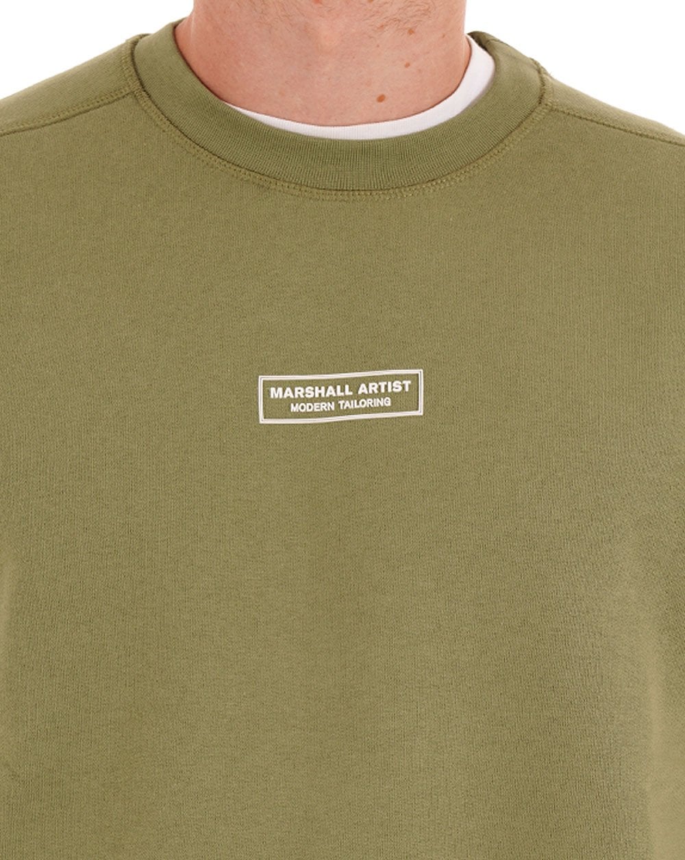 Marshall Artist Siren Crew Sweat Clay Green