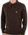Gabicci Vintage Francesco Knitted Polo DK Brown